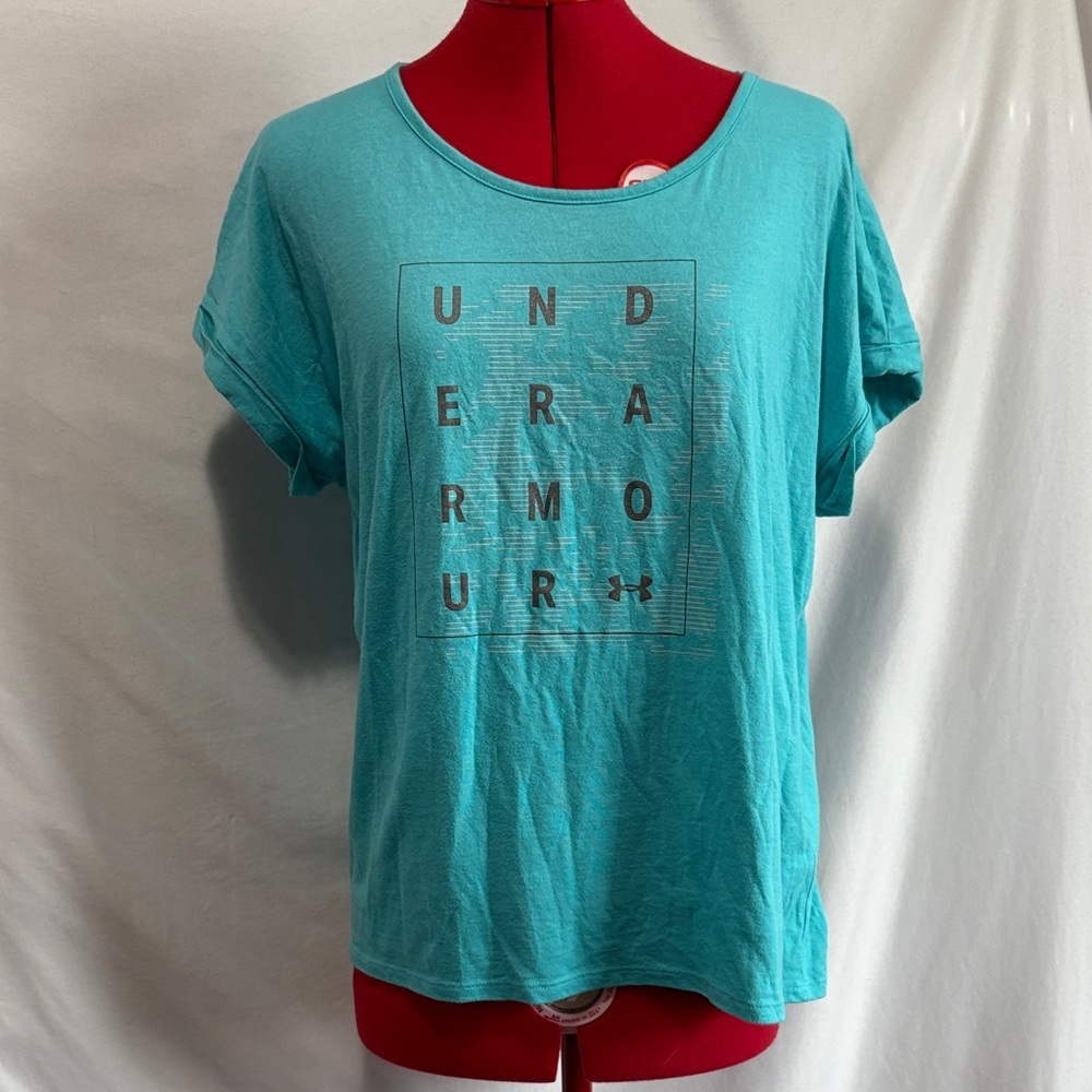 Under Armour Women's Teal Graphic Tee MM363